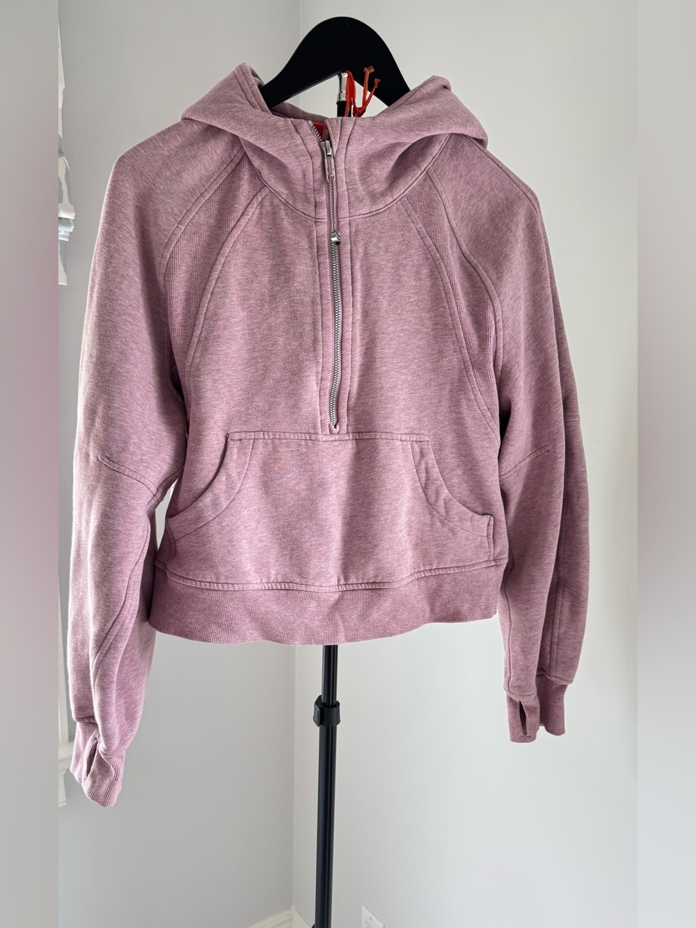 lululemon athletica Half-Zip Hooded Pullover - Dusty Mauve